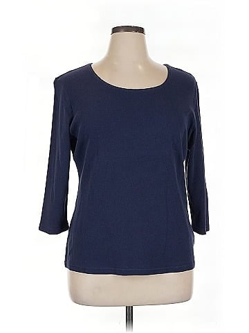 Karen Scott 3/4 Sleeve T-Shirt (view 1)