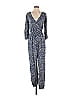 Hollister 100% Viscose Paisley Blue Jumpsuit Size S - photo 1