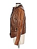 Q40 100% Leather Brown Leather Jacket Size L - photo 4