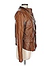 Q40 100% Leather Brown Leather Jacket Size L - photo 3