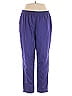 Venezia Solid Purple Active Pants Size 18 (estimated) - photo 1