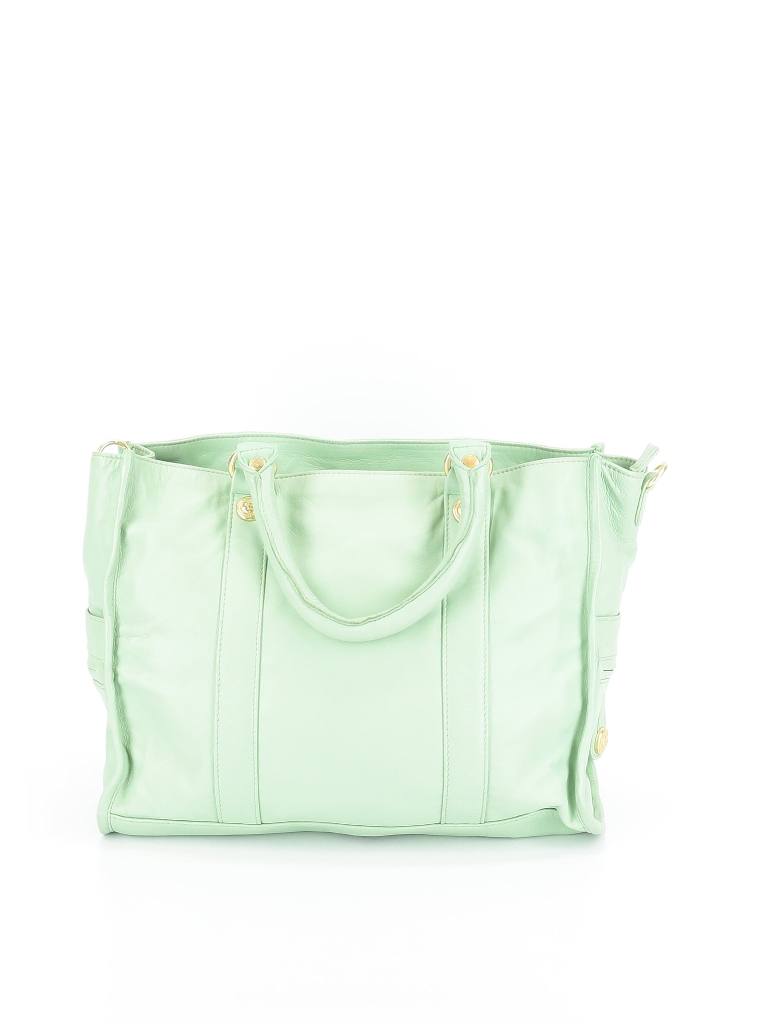 George Gina &amp; Lucy 100% Leather Green Leather Satchel One size