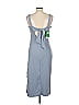 Halara Solid Gray Cocktail Dress Size L - photo 2