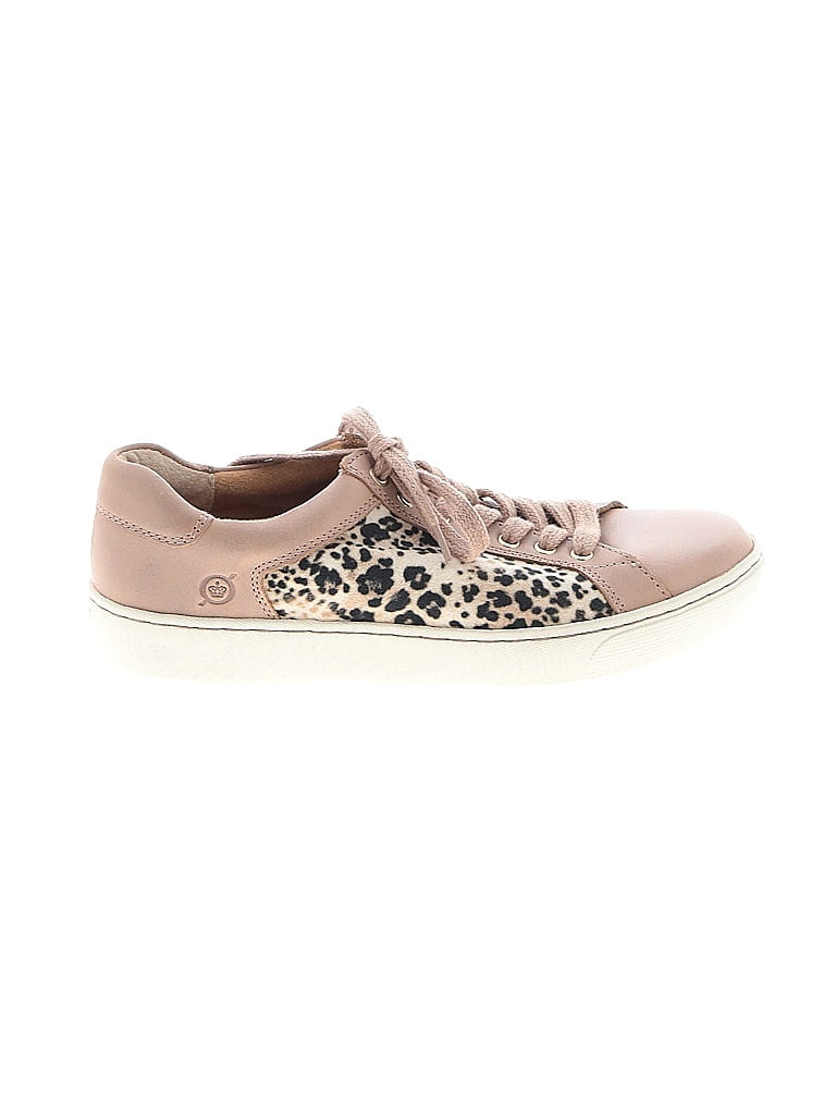 Born Animal Print Tan Sneakers Size 8 - photo 1