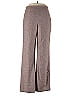 Talbots Chevron-herringbone Brown Dress Pants Size 10 - photo 1