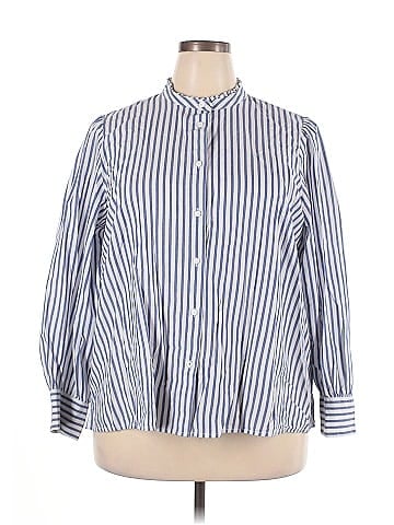 Tommy Hilfiger 3/4 Sleeve Button-Down Shirt (view 1)