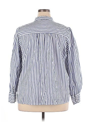 Tommy Hilfiger 3/4 Sleeve Button-Down Shirt (view 2)