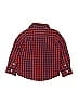 Wrangler Jeans Co Checkered-gingham Red Long Sleeve Button-Down Shirt 18-24 MO / 24 MO - photo 2