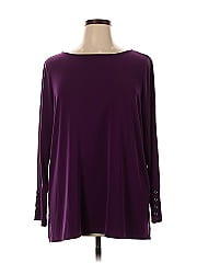 Susan Graver Long Sleeve Top