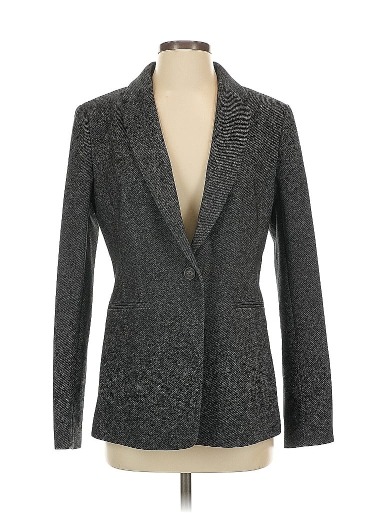 Ann Taylor Factory Tweed Gray Blazer Size 6 - photo 1