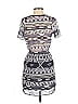 Band of Gypsies 100% Polyester Graphic Gray Casual Dress Size XS - photo 2