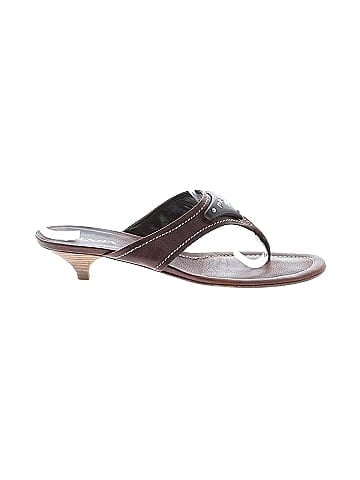 Prada Vintage Leather Thong Sandals (view 1)