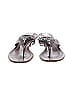 Prada Brown Vintage Leather Thong Sandals Size EU 38 - photo 2
