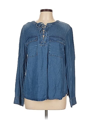 Gap Outlet Long Sleeve Blouse (view 1)