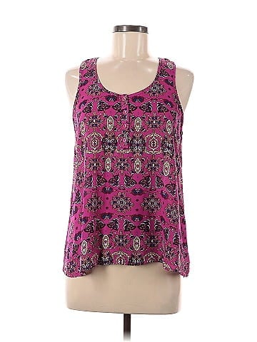 Pink Rose Sleeveless Blouse (view 1)