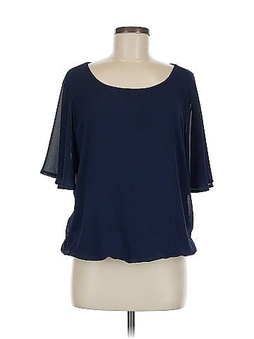 Soho JEANS NEW YORK & COMPANY 3/4 Sleeve Top (view 1)