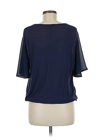Soho JEANS NEW YORK & COMPANY 3/4 Sleeve Top (view 2)