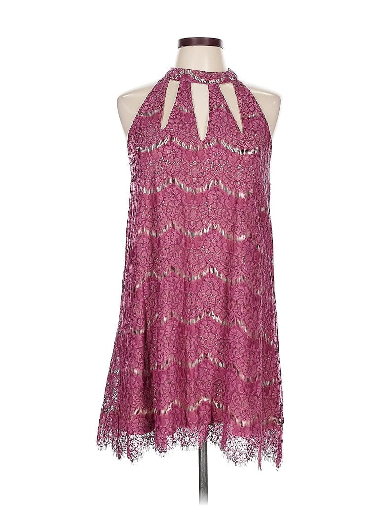 Pre-owned Love, Fire Cocktail Dress In Pink
