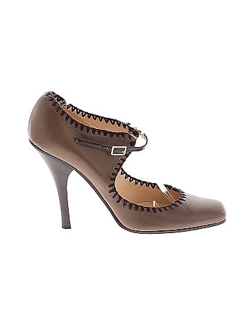 Jimmy Choo Vintage Leather Pumps (view 1)
