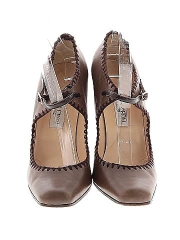 Jimmy Choo Vintage Leather Pumps (view 2)