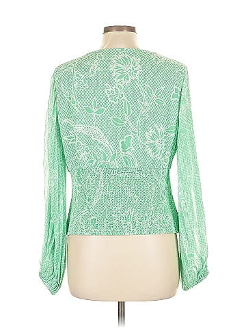 White House Black Market Long Sleeve Blouse (view 2)