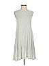 Elan Stripes Gray Casual Dress Size S - photo 1