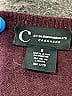 C by Bloomingdales 100% Cashmere Burgundy Cashmere Pullover Sweater Size S - photo 7