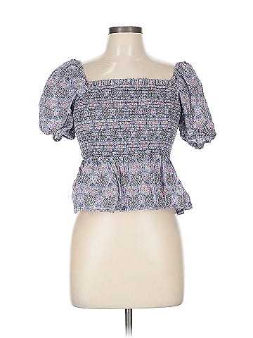 Liberty Art Fabrics for J.Crew Short Sleeve Blouse (view 1)