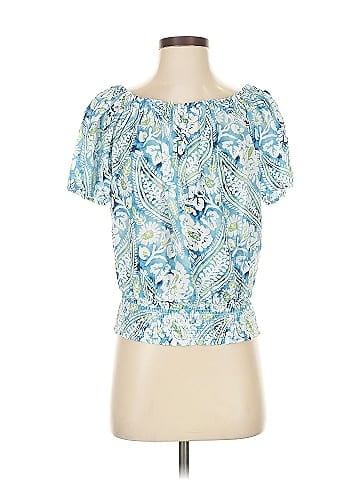 Christian Siriano New York Short Sleeve Blouse (view 1)