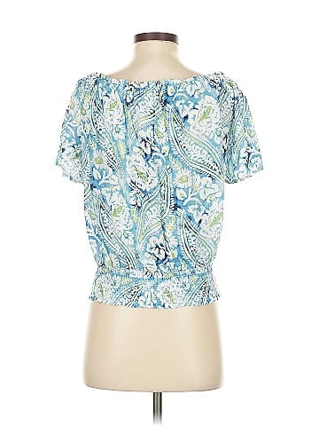 Christian Siriano New York Short Sleeve Blouse (view 2)