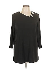 Susan Graver 3/4 Sleeve Top