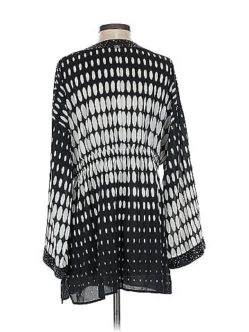 St. John 3/4 Sleeve Silk Top (view 2)