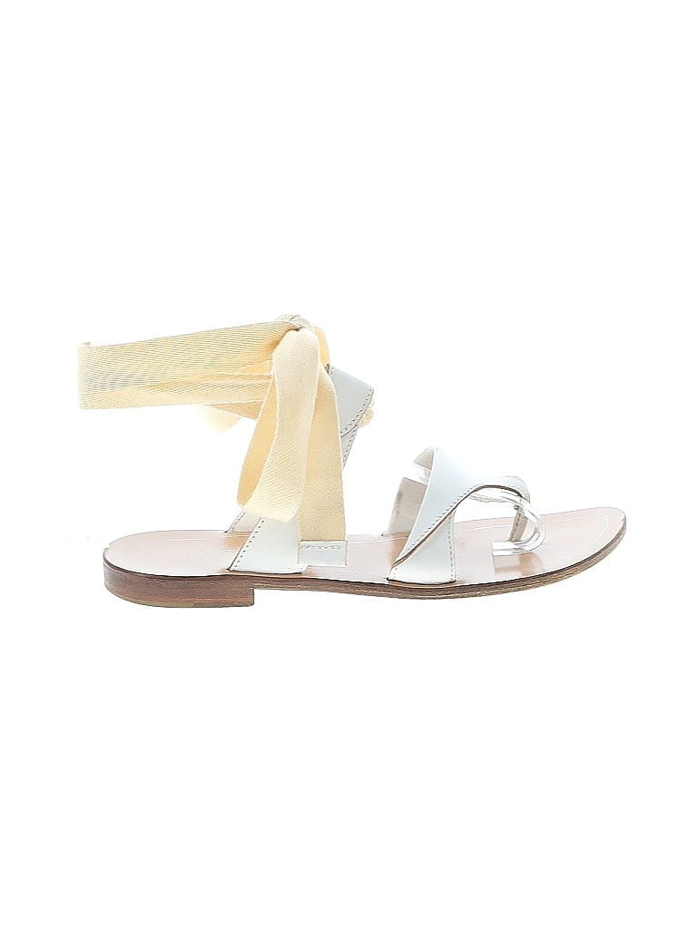Pre-owned Sarah Flint Sandals In White