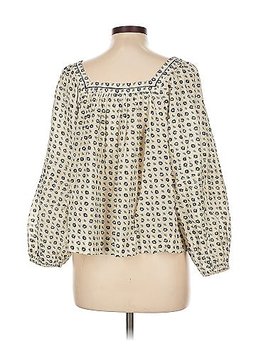 Madewell 3/4 Sleeve Blouse (view 2)