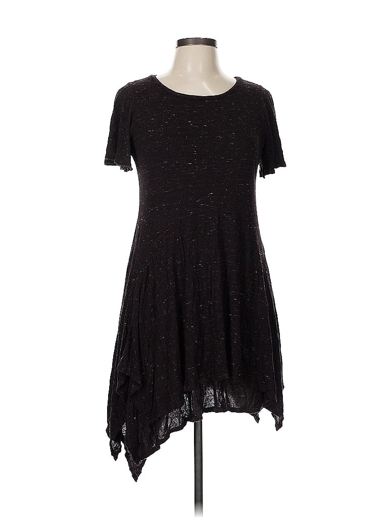 Left Coast by Dolan Black Brown Casual Dress Size M - photo 1