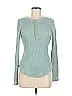 BKE Teal Long Sleeve Henley Size M - photo 1
