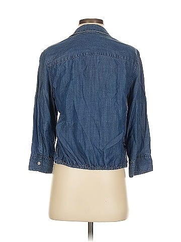 Foxcroft 3/4 Sleeve Button-Down Shirt (view 2)