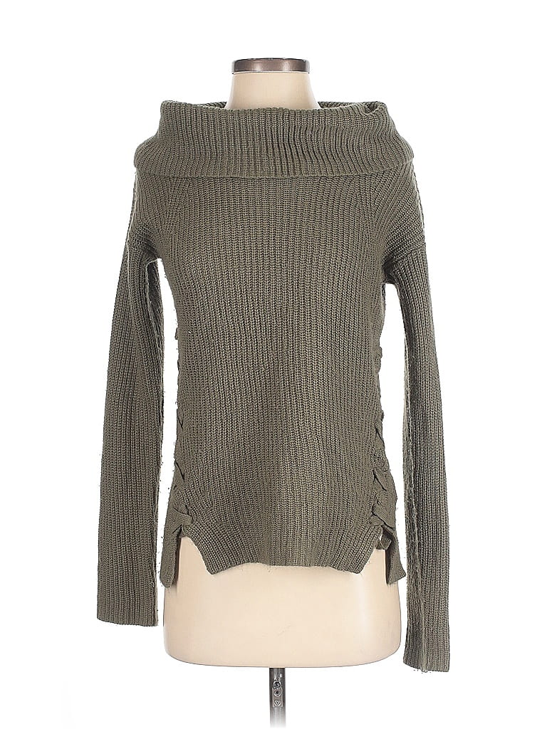 Heartloom Green Turtleneck Sweater Size XS - photo 1