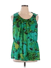 Notations Sleeveless Blouse