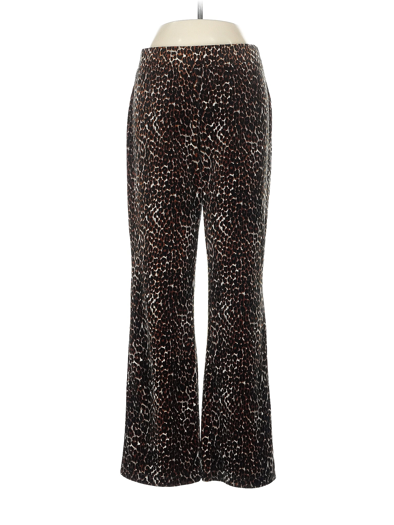 Juicy Couture Animal Print Brown Casual Pants Size M