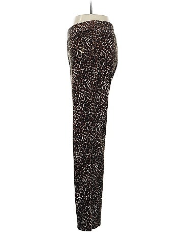 Juicy Couture Animal Print Brown Casual Pants Size M