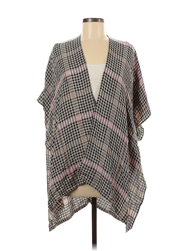 Pre-owned Ann Taylor Loft Kimono In Gray