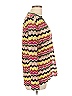 M Missoni Gold Pink Chevron Knit Top Size 10 - photo 3