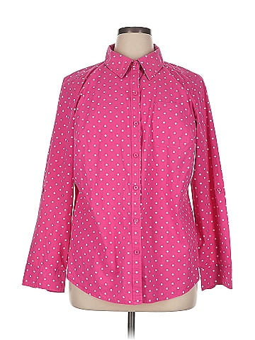 Karen Scott Sport Long Sleeve Button-Down Shirt (view 1)