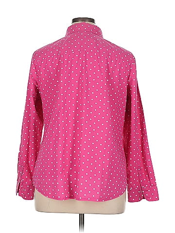 Karen Scott Sport Long Sleeve Button-Down Shirt (view 2)