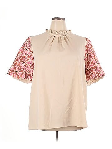 Entro Short Sleeve Blouse (view 1)