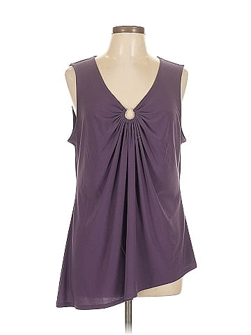White House Black Market Sleeveless T-Shirt (view 1)