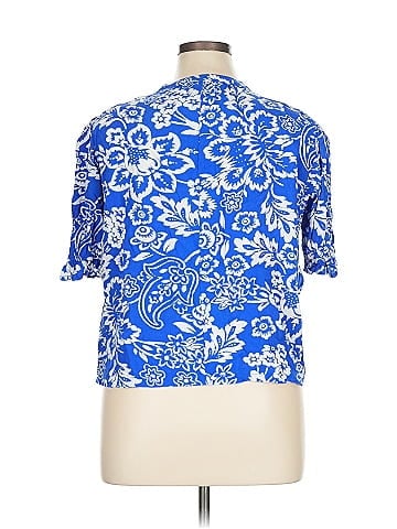 Pinch Short Sleeve Blouse (view 2)