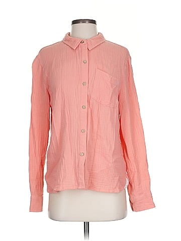 Candace Cameron Bure Long Sleeve Button-Down Shirt (view 1)
