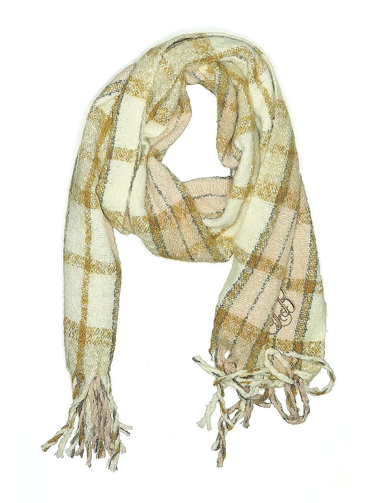 Pre-owned David & Young Scarf In Brown